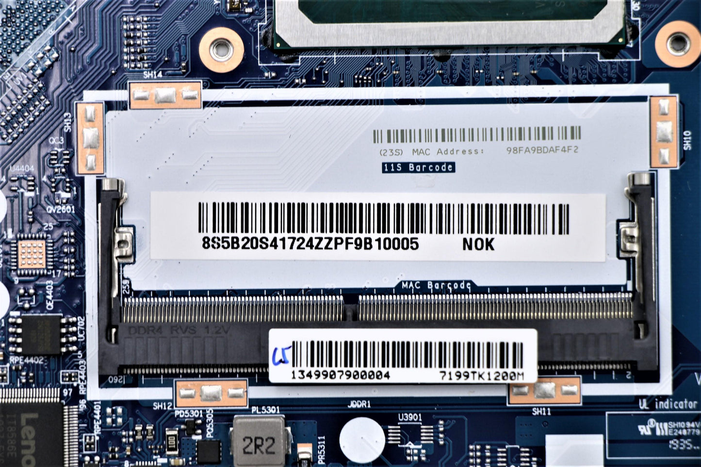 Lenovo Mb Fs540 I78565U_Uma D4G_Blank - 5B20S41724