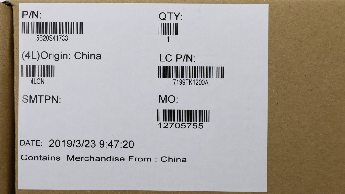 Lenovo Mb Fs540 I58265Umx110 V2Gd4G_W - 5B20S41733
