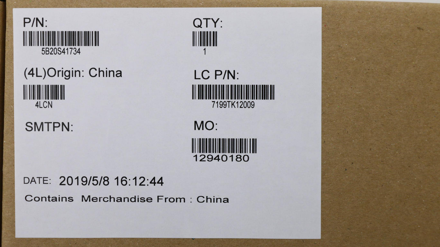 Lenovo Mb Fs540 I58265Umx110 V2Gd4G_B - 5B20S41734
