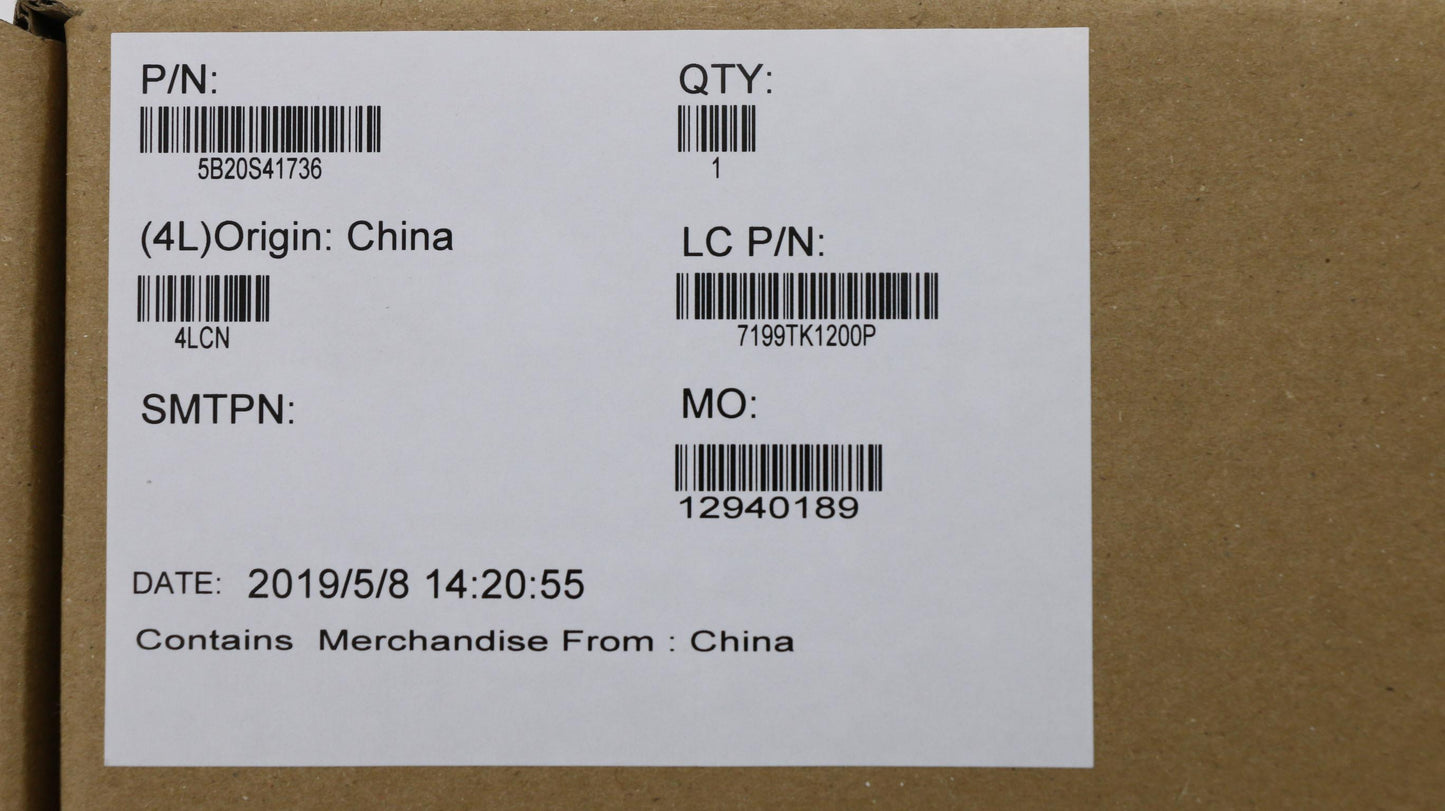 Lenovo Mb Fs540 I78565Umx110 V2Gd4G_B - 5B20S41736