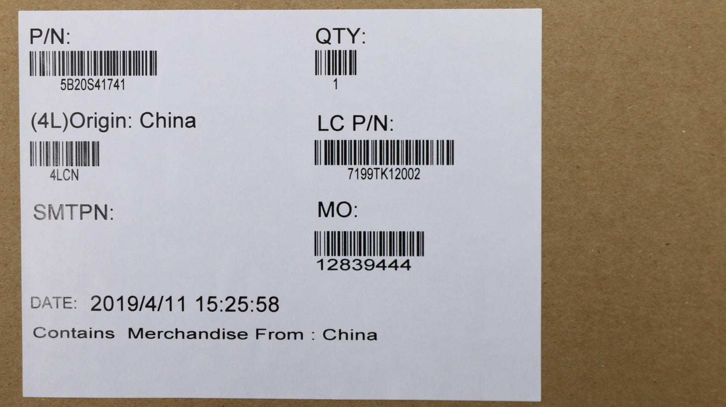 Lenovo Mb Fs540 I78565U_Mx110 V2G_Win - 5B20S41741