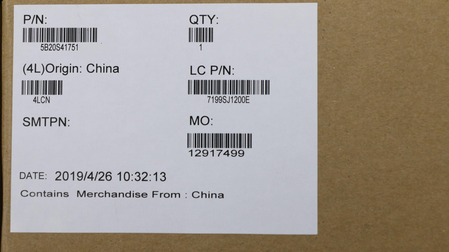 Lenovo Mb I58265U Fs441_Uma_Win - 5B20S41751