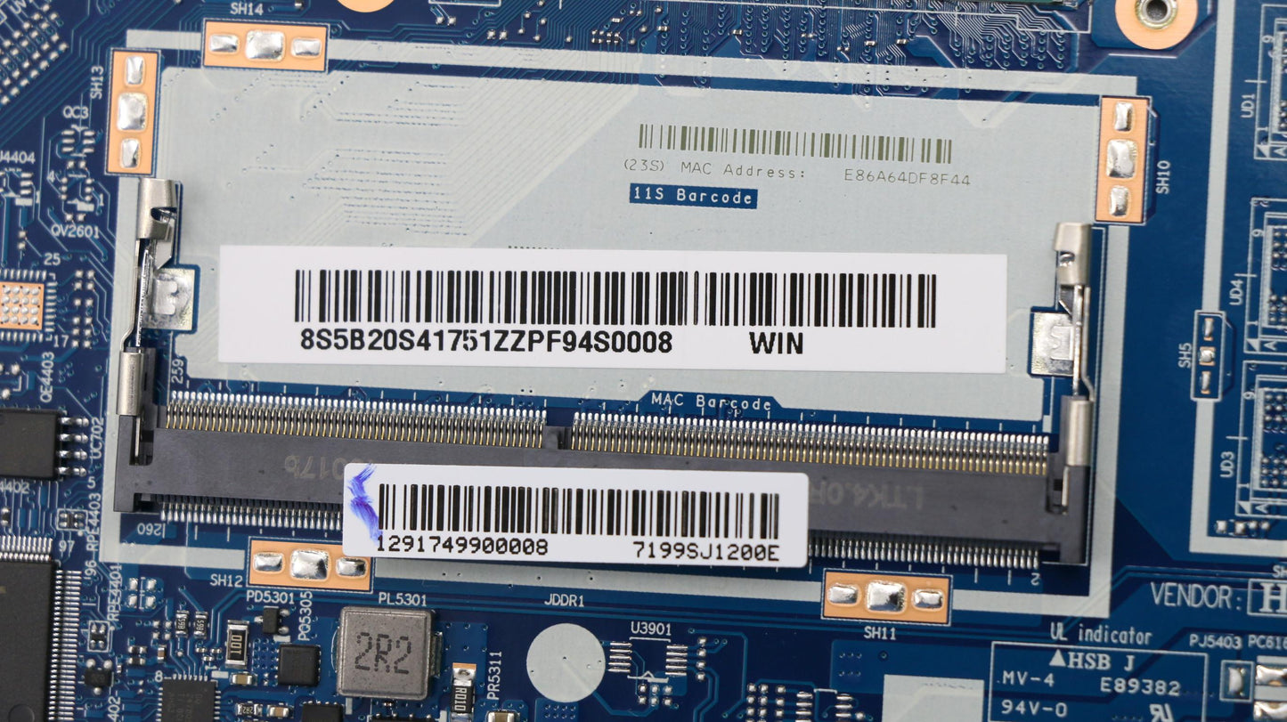 Lenovo Mb I58265U Fs441_Uma_Win - 5B20S41751