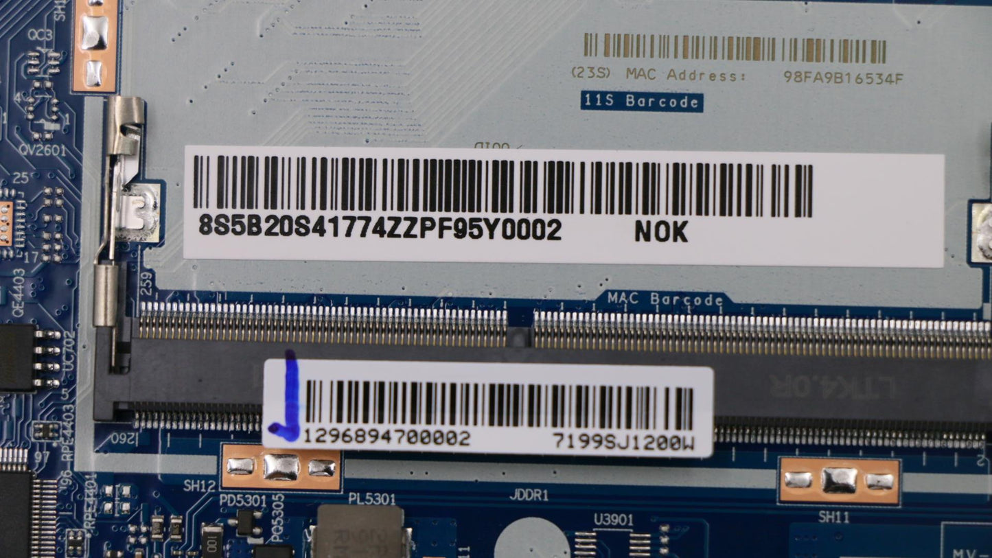 Lenovo Mb 4205U Fs441_Uma_Blank - 5B20S41774