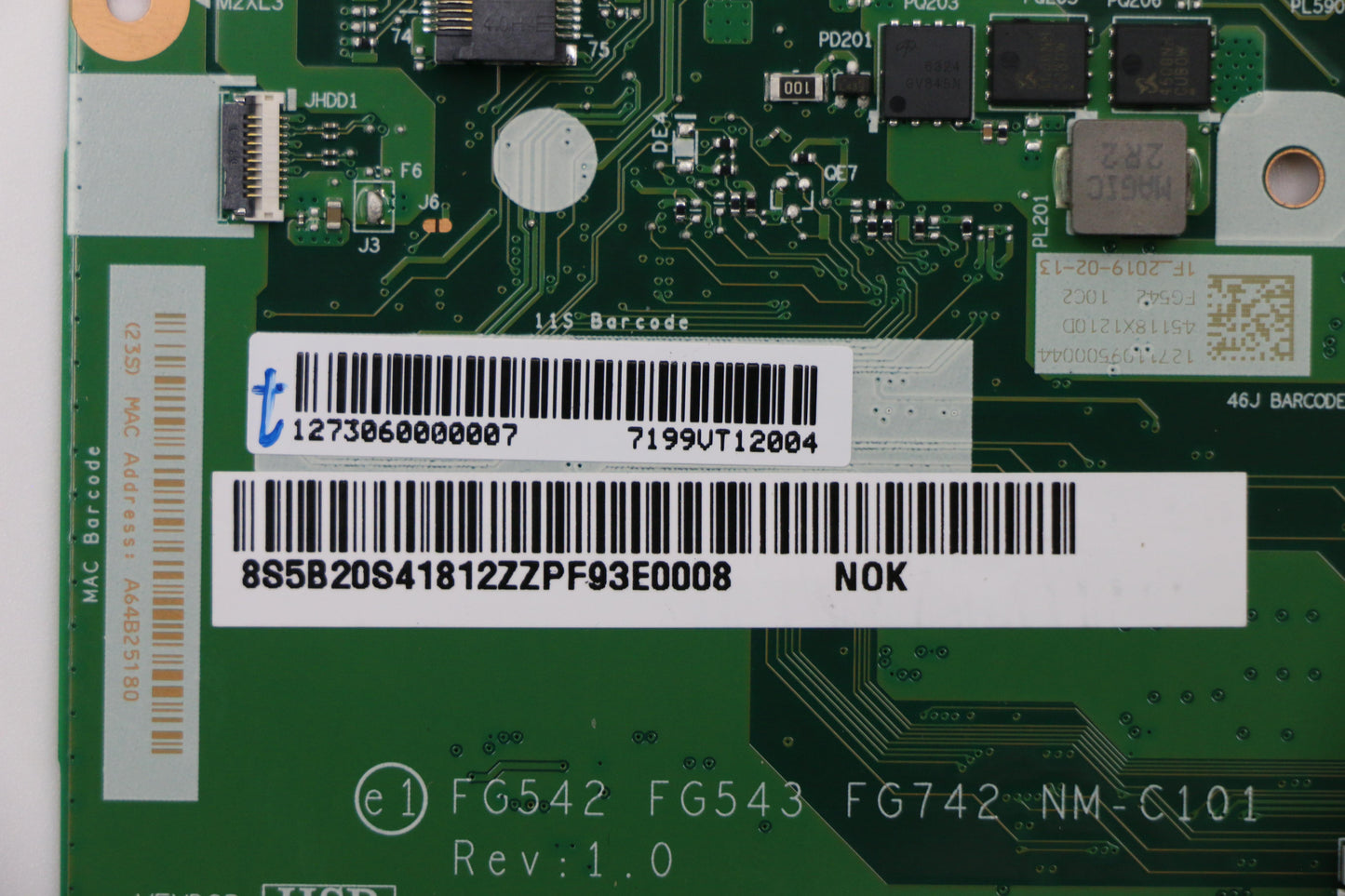 Lenovo Fg542 Mb R33200U Uma-Blk - 5B20S41812