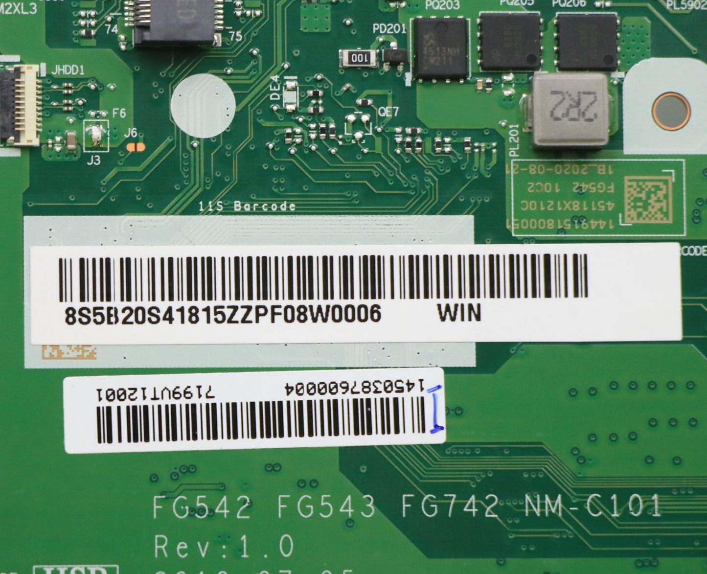 Lenovo Fg542 Mb R73700U Uma D4G-Win - 5B20S41815