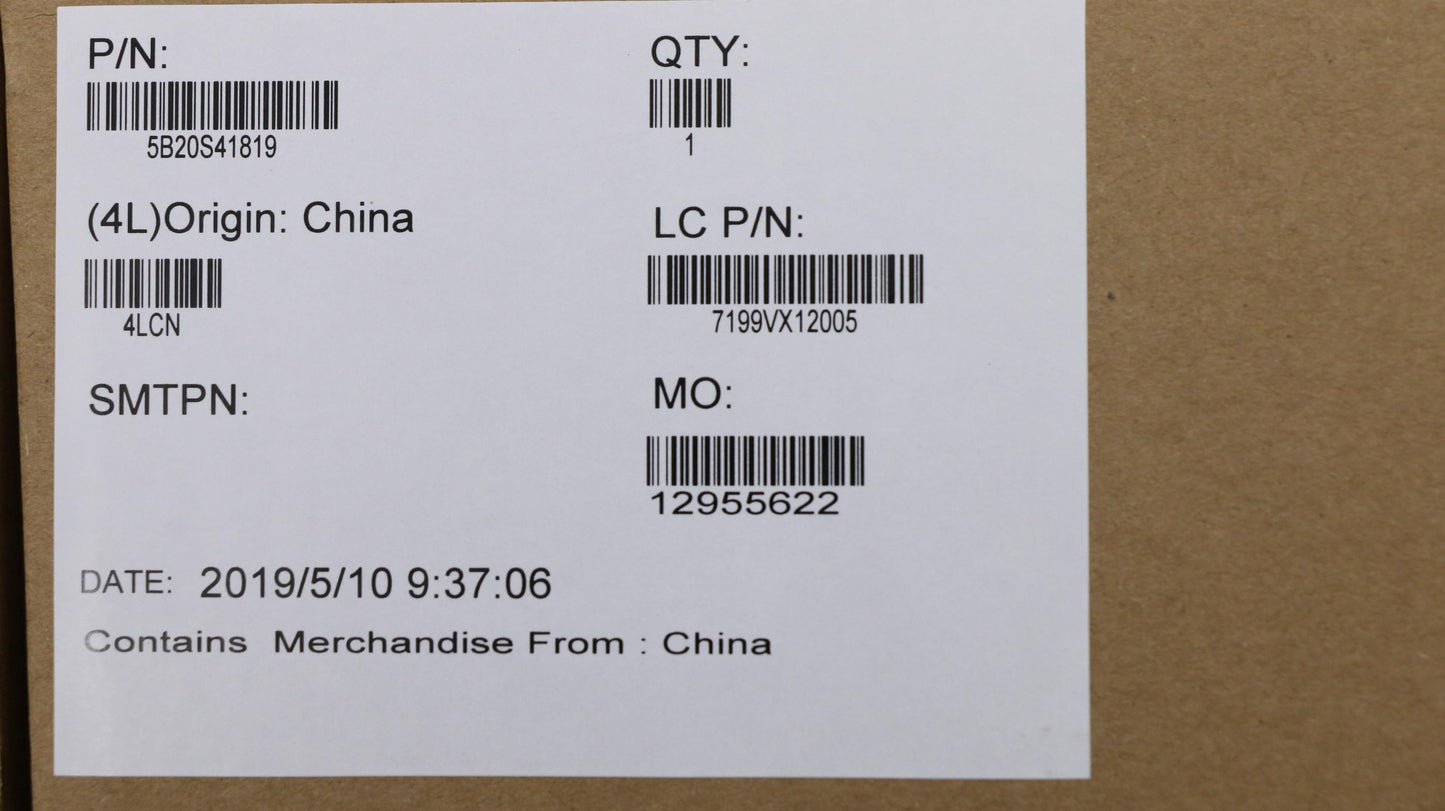 Lenovo Fg543 Mb R73700U_Uma-Win - 5B20S41819