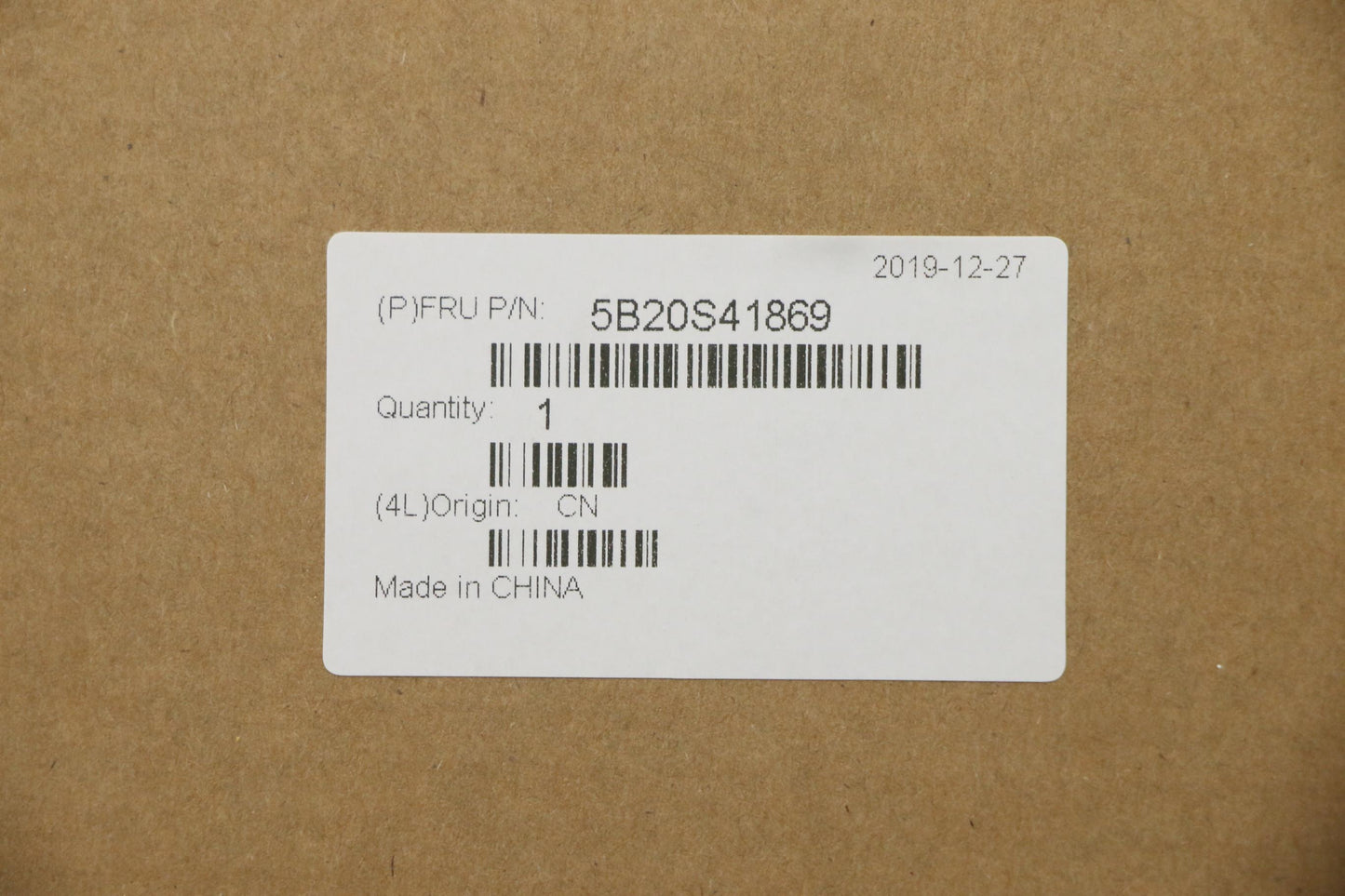 Lenovo Mb Uma I7-8565U O4G Fp - 5B20S41869