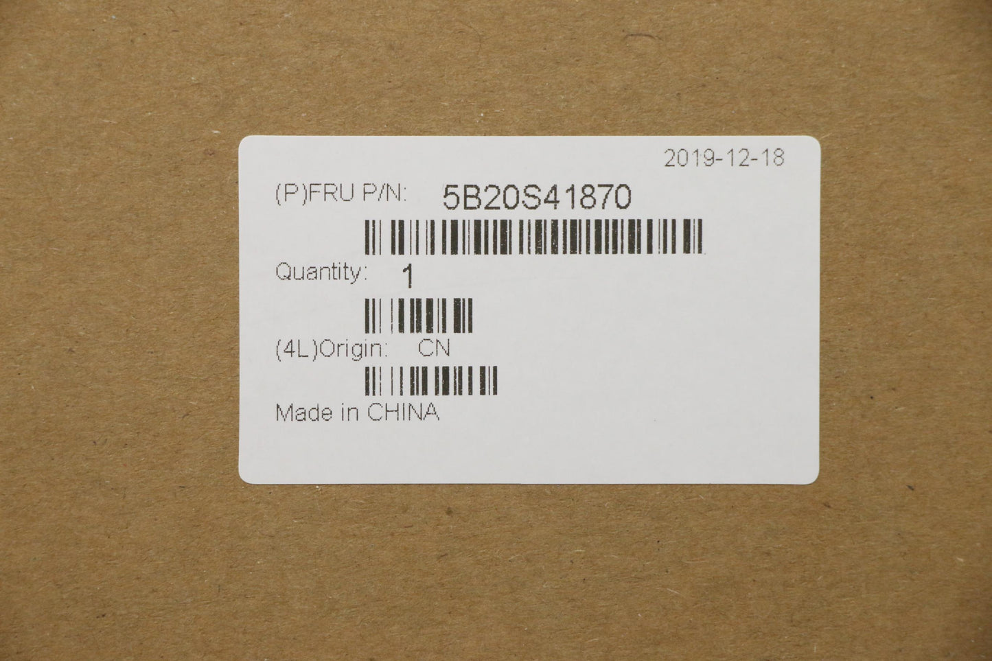 Lenovo Mb Uma I7-8565U O4G Fp Win - 5B20S41870