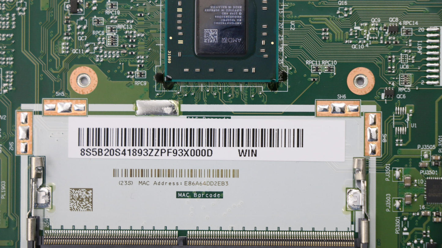 Lenovo Mb Nmc171 Fs44A A49125_Uma_Win - 5B20S41893