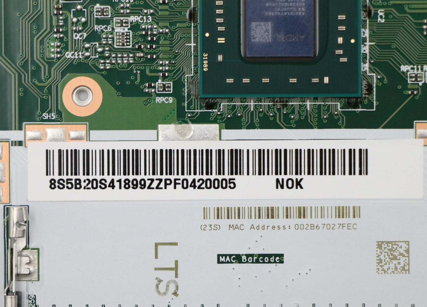 Lenovo Mb Nmc171 Fs44A A49125_Uma_Bla - 5B20S41899