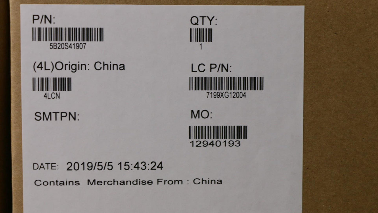 Lenovo Mb Nmc171 A49125_Uma_Win - 5B20S41907