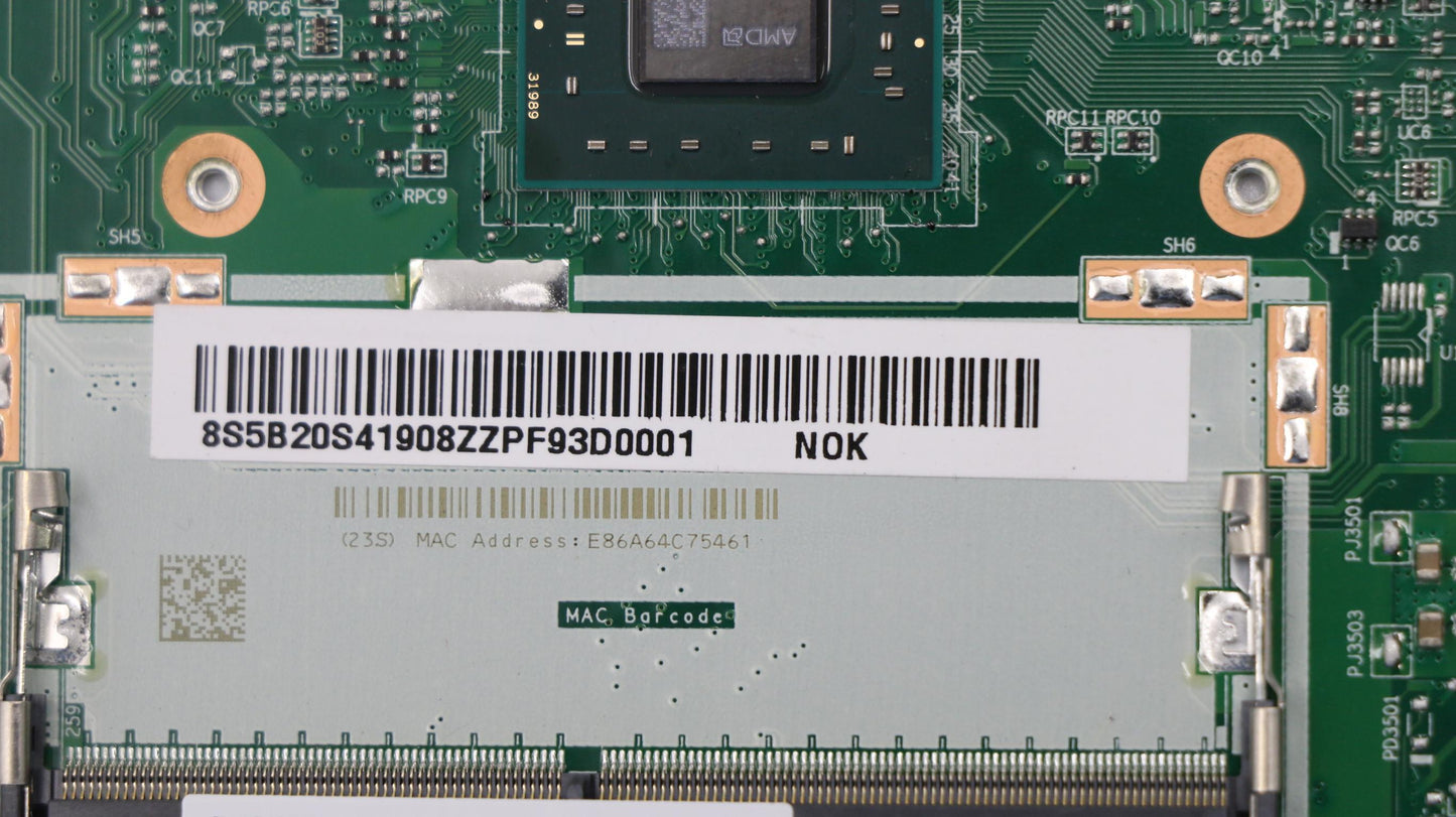 Lenovo Mb Nmc171 A49125_Uma_Blank - 5B20S41908