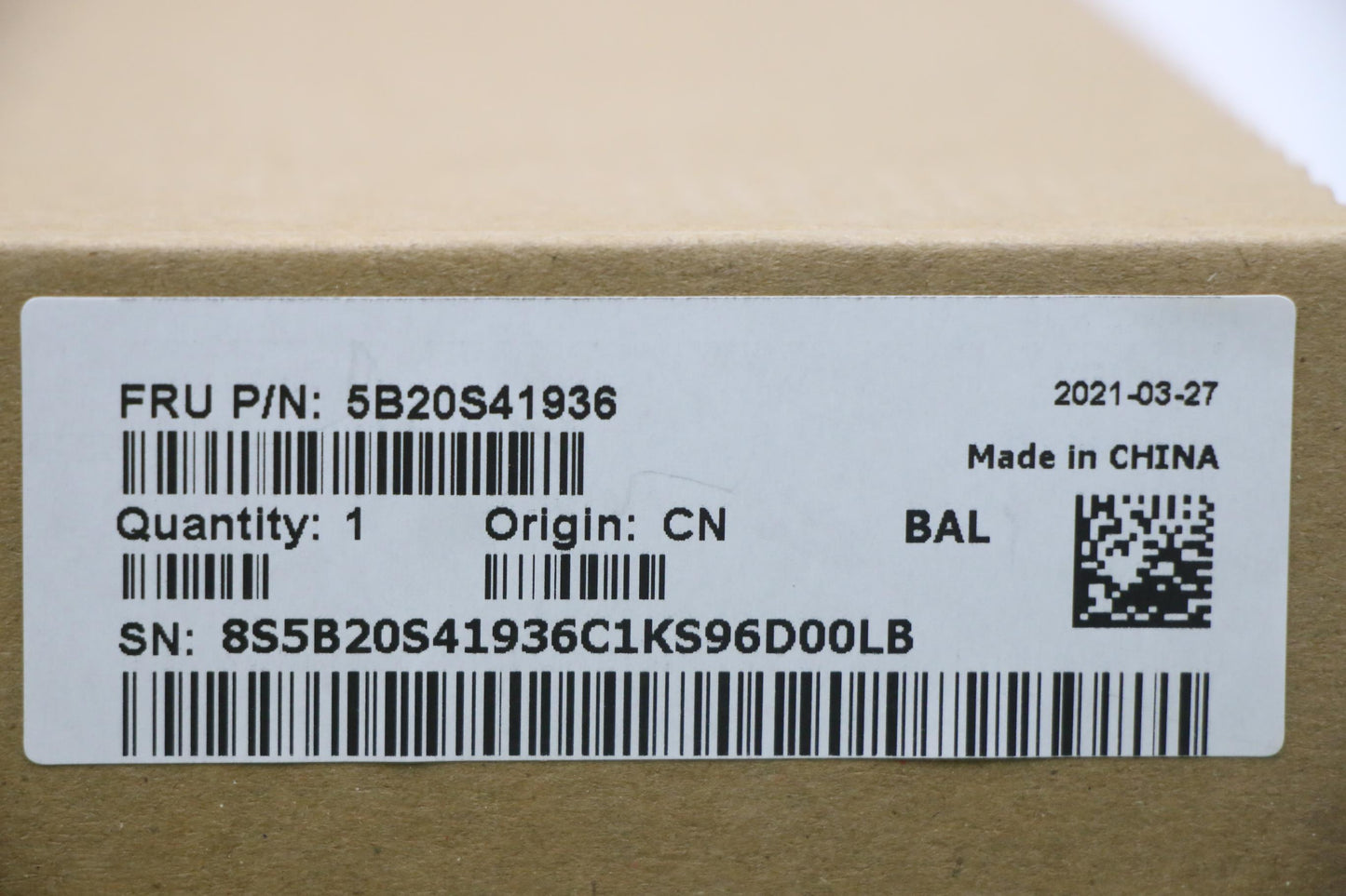 Lenovo Mb Dis N17 I7U42 Nd Bl Fp A Wi - 5B20S41936
