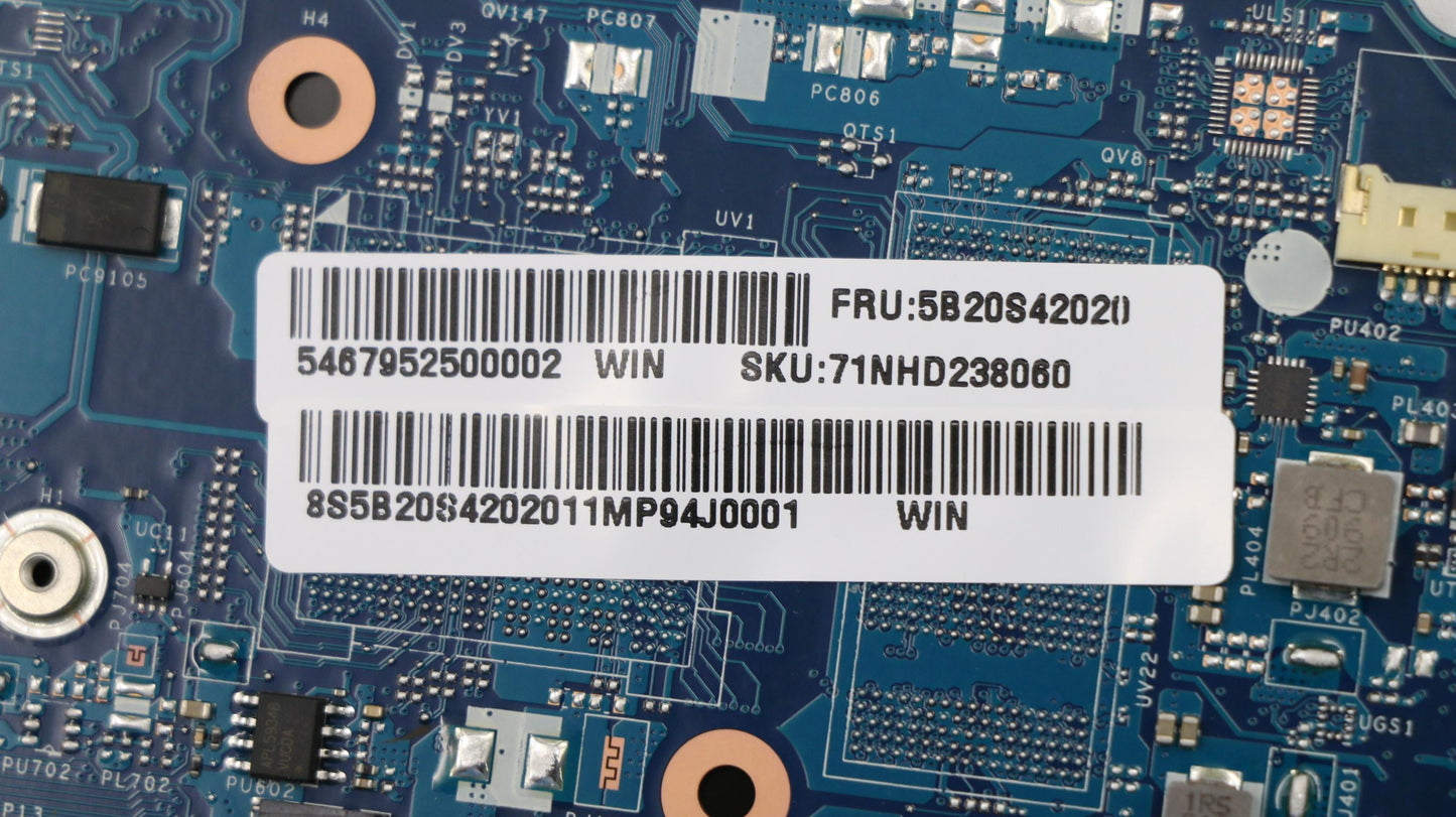Lenovo Mb Uma I7U42 D Nbl Nf T Win - 5B20S42020