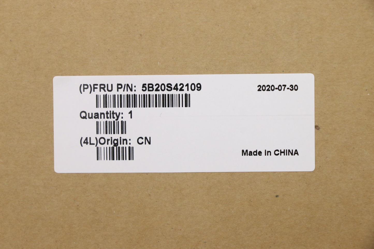 Lenovo Mb Uma I5-8265U O4G Fp - 5B20S42109