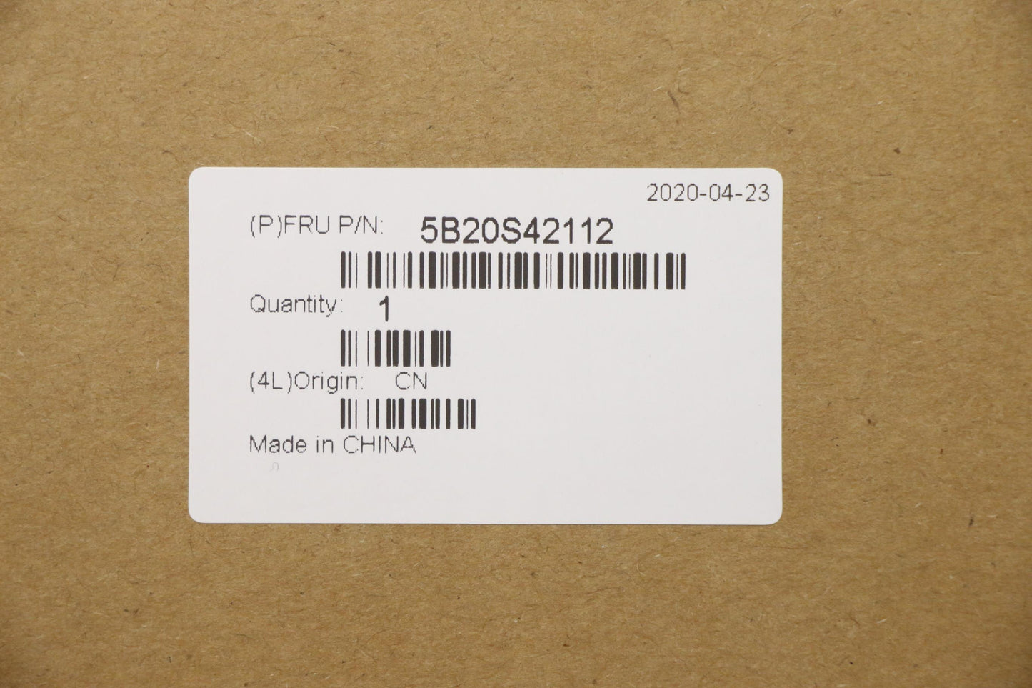 Lenovo Mb Uma I7-8565U Fp Win - 5B20S42112