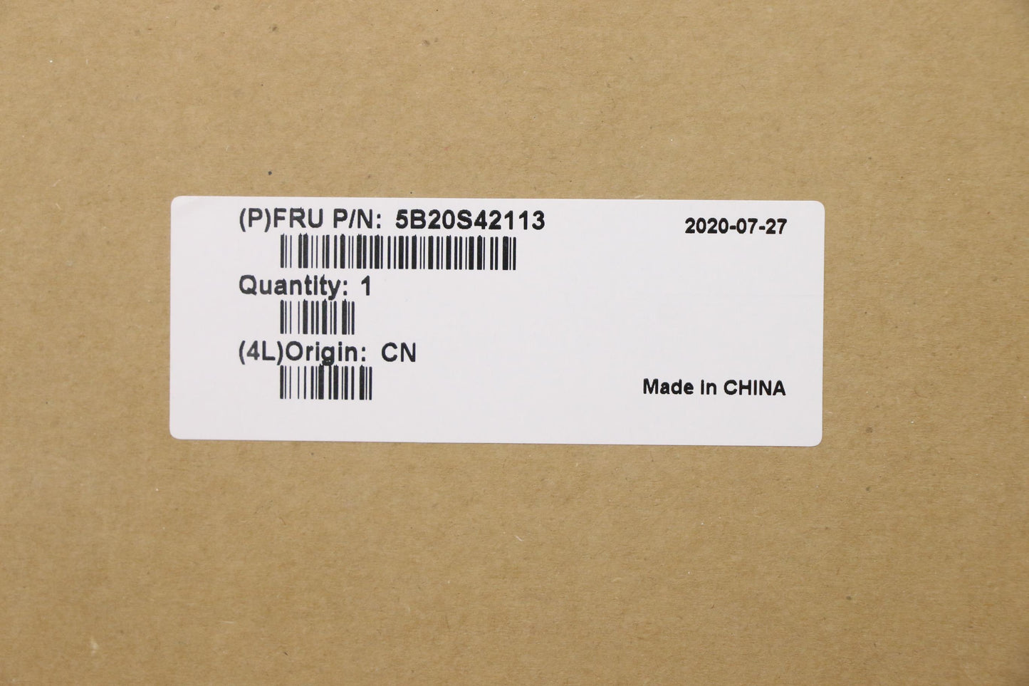 Lenovo Mb Uma I7-8565U O4G Fp - 5B20S42113