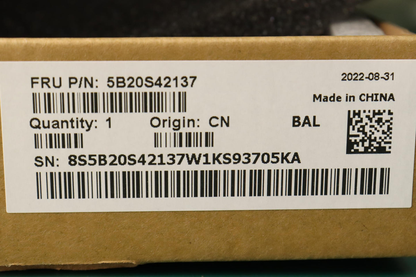Lenovo Mb I7-8565U Uma 16G Win Ls40Wh - 5B20S42137