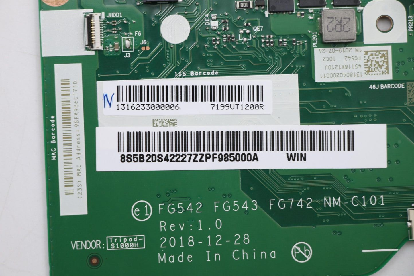 Lenovo Fg542 Mb A300U Uma D4G-Win - 5B20S42227