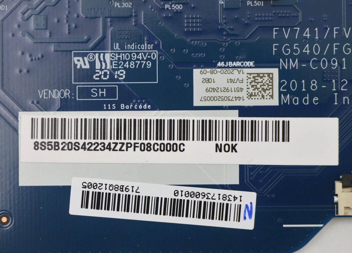 Lenovo Bdplanar Mb L 81Rg Nok I58265U - 5B20S42234