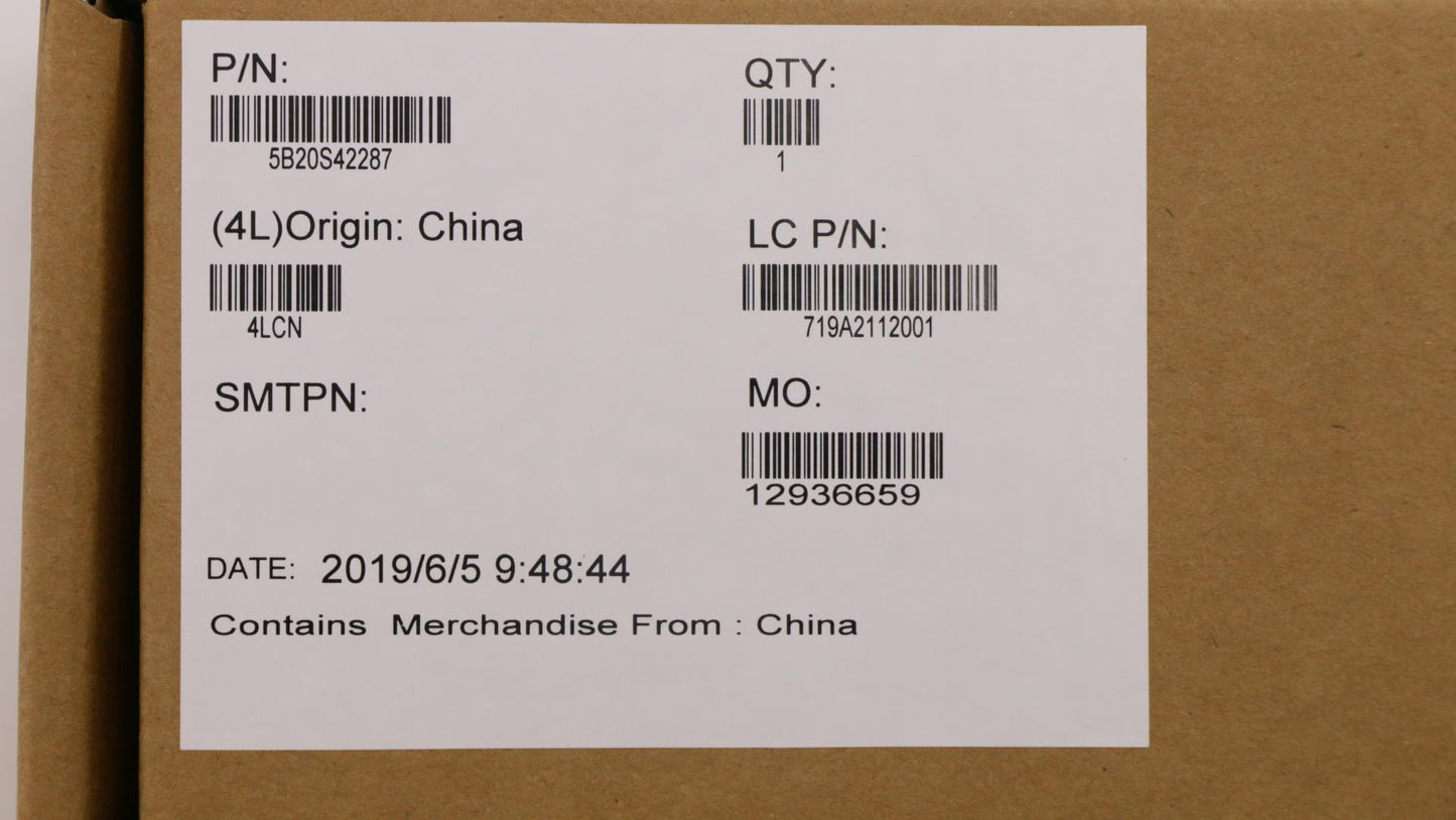 Lenovo Nmc221 Fy515 I59300H Rtx2060 V - 5B20S42287