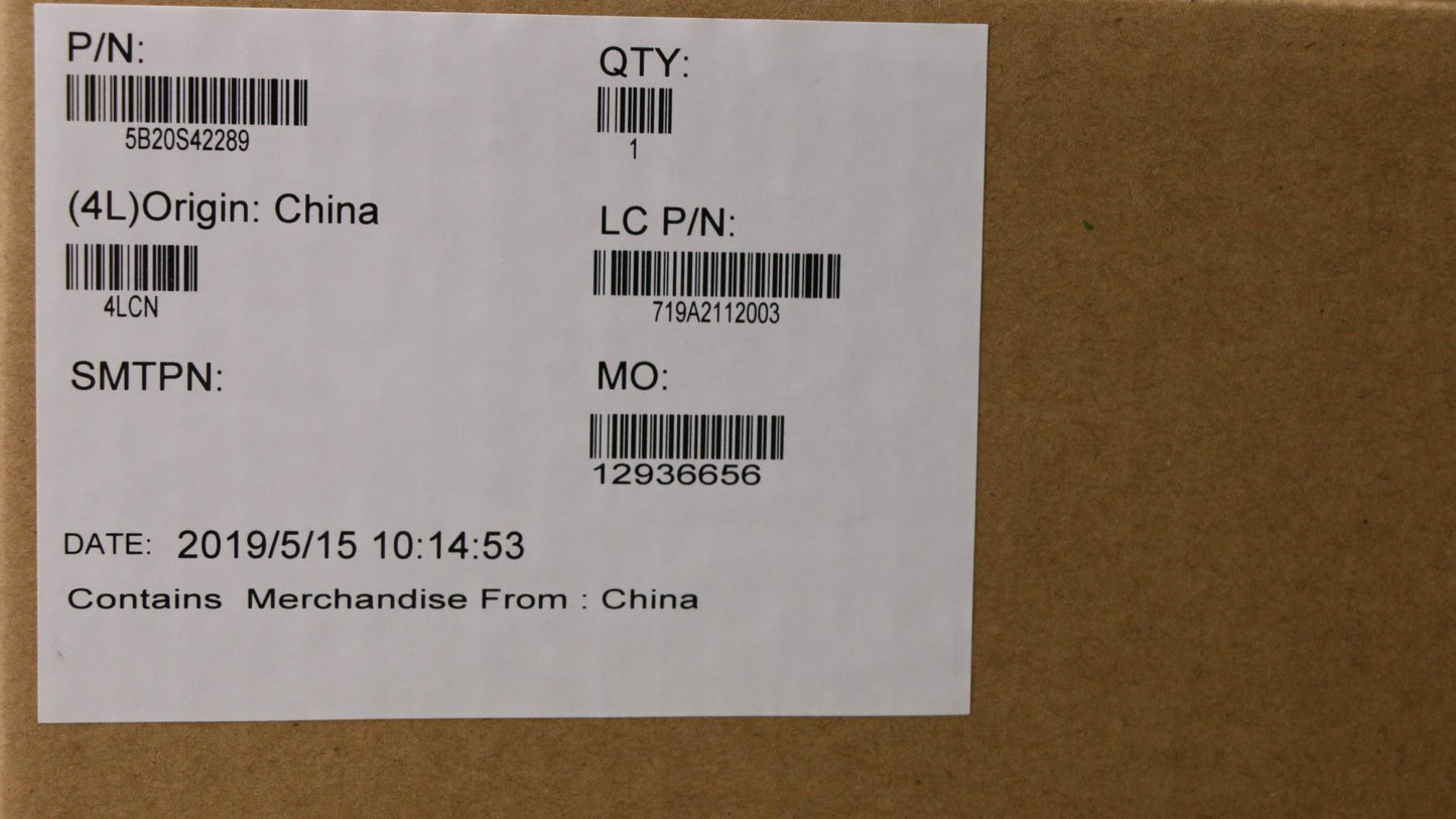 Lenovo Nmc221 Fy515 I79750H Rtx2060 V - 5B20S42289