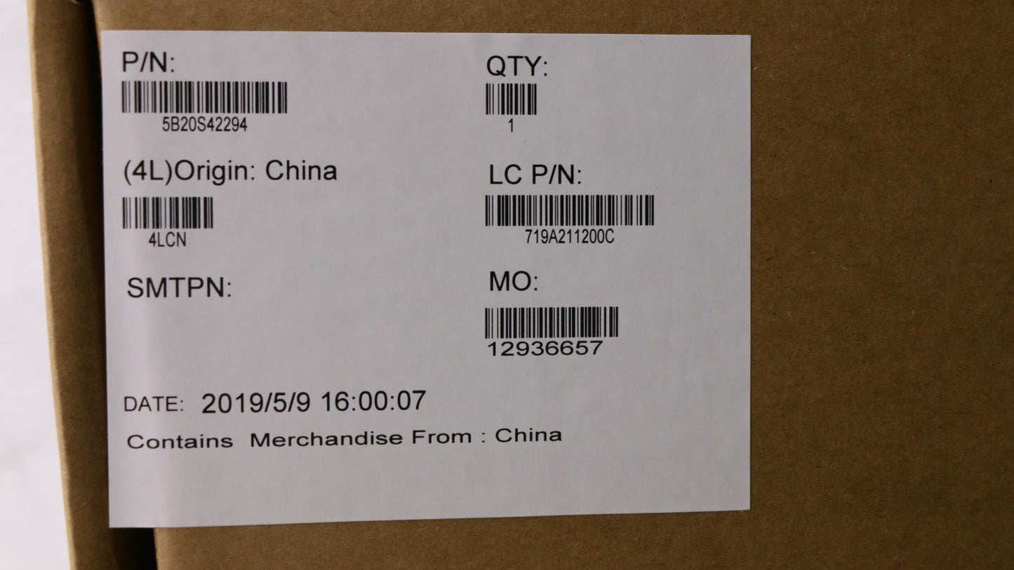 Lenovo Nmc221 Fy525 I7-9750H Gtx1660T - 5B20S42294