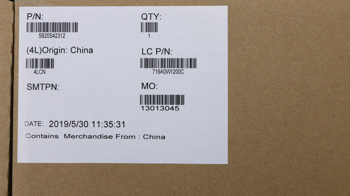 Lenovo Fg541 Mb I59300Hgtx10503G0G-Bl - 5B20S42312