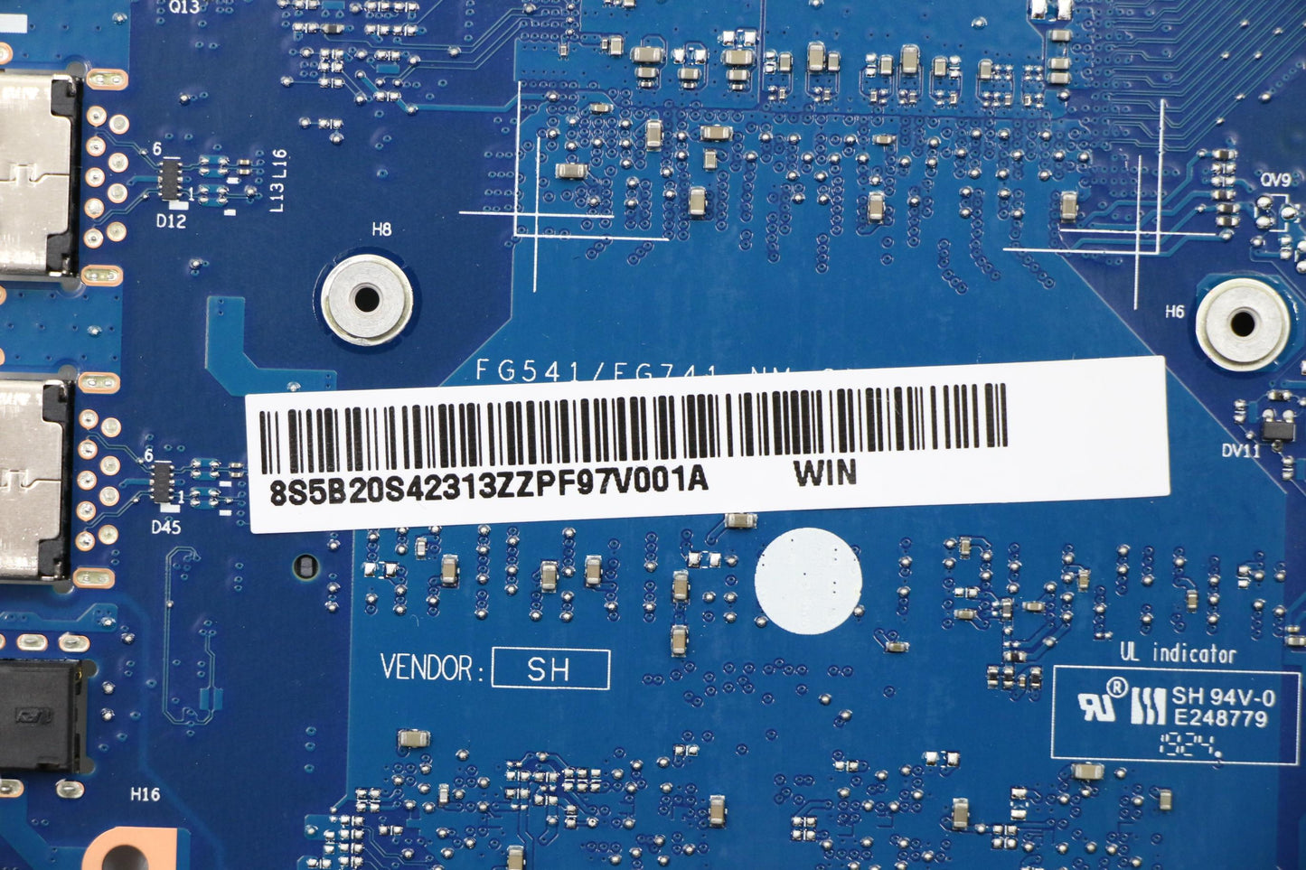 Lenovo Fg541 Mb I79750Hgtx10503G0G-Wi - 5B20S42313