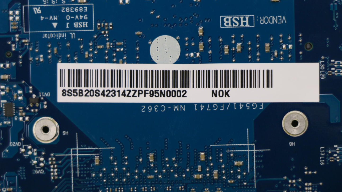 Lenovo Fg541 Mb I79750Hgtx10503G0G-Bl - 5B20S42314