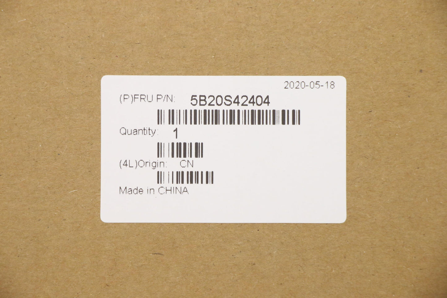 Lenovo Nmc221 Fy517 I79750H Rtx2060 V - 5B20S42404