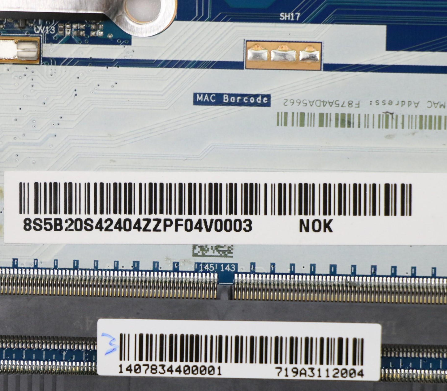 Lenovo Nmc221 Fy517 I79750H Rtx2060 V - 5B20S42404