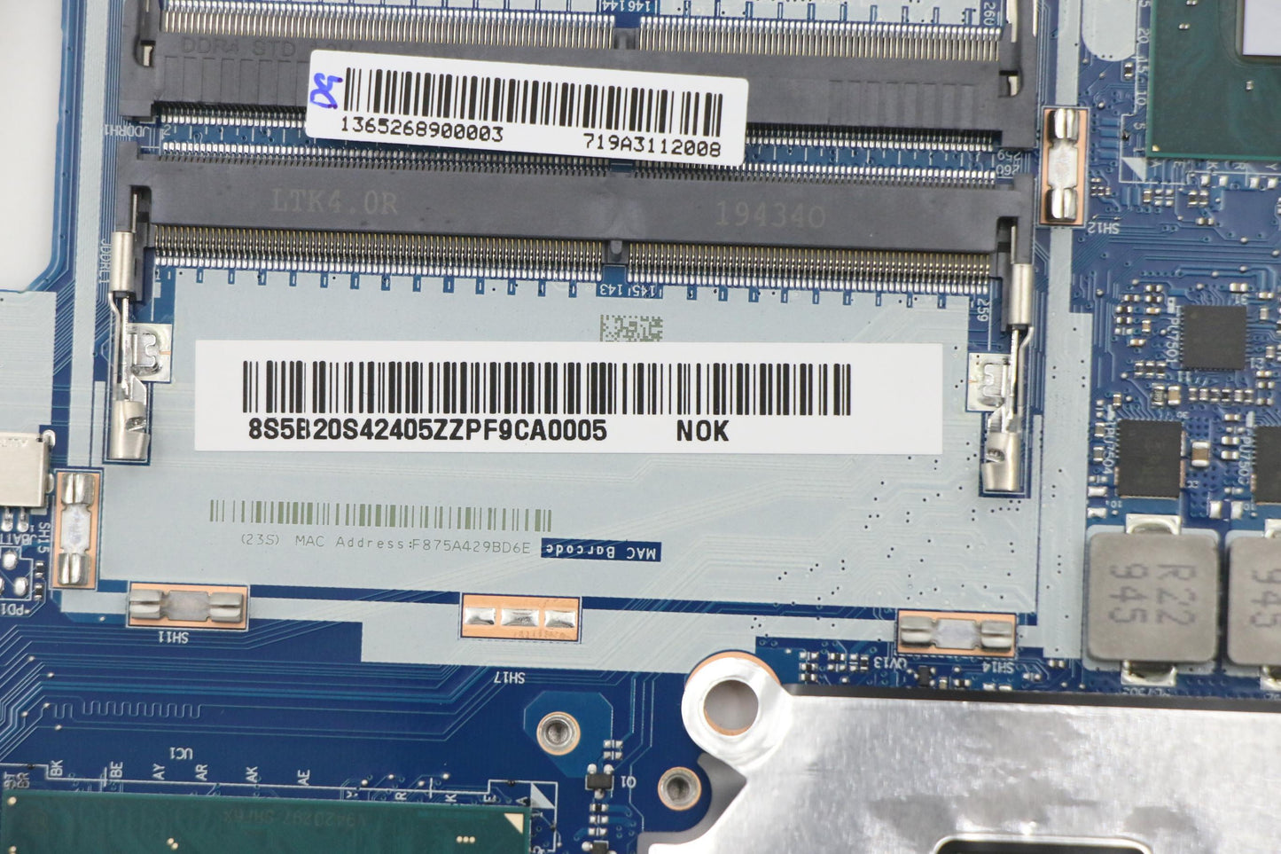 Lenovo Nmc221 Fy523 I59300H Gtx1660Ti - 5B20S42405