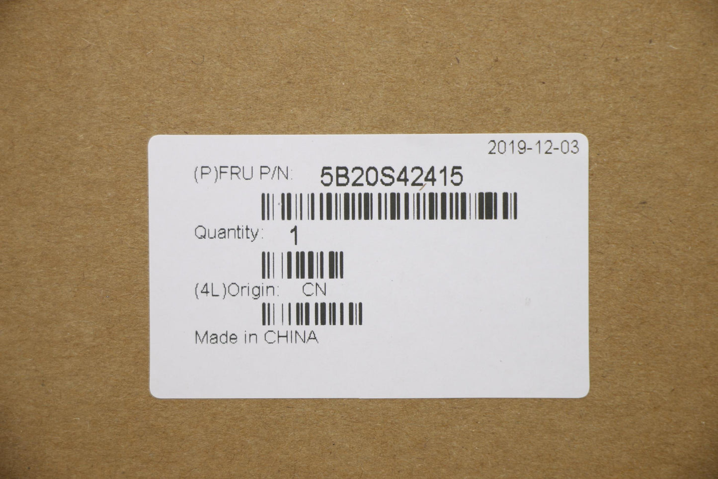 Lenovo Mb Uma I3U22 D Bl S Nrtc - 5B20S42415