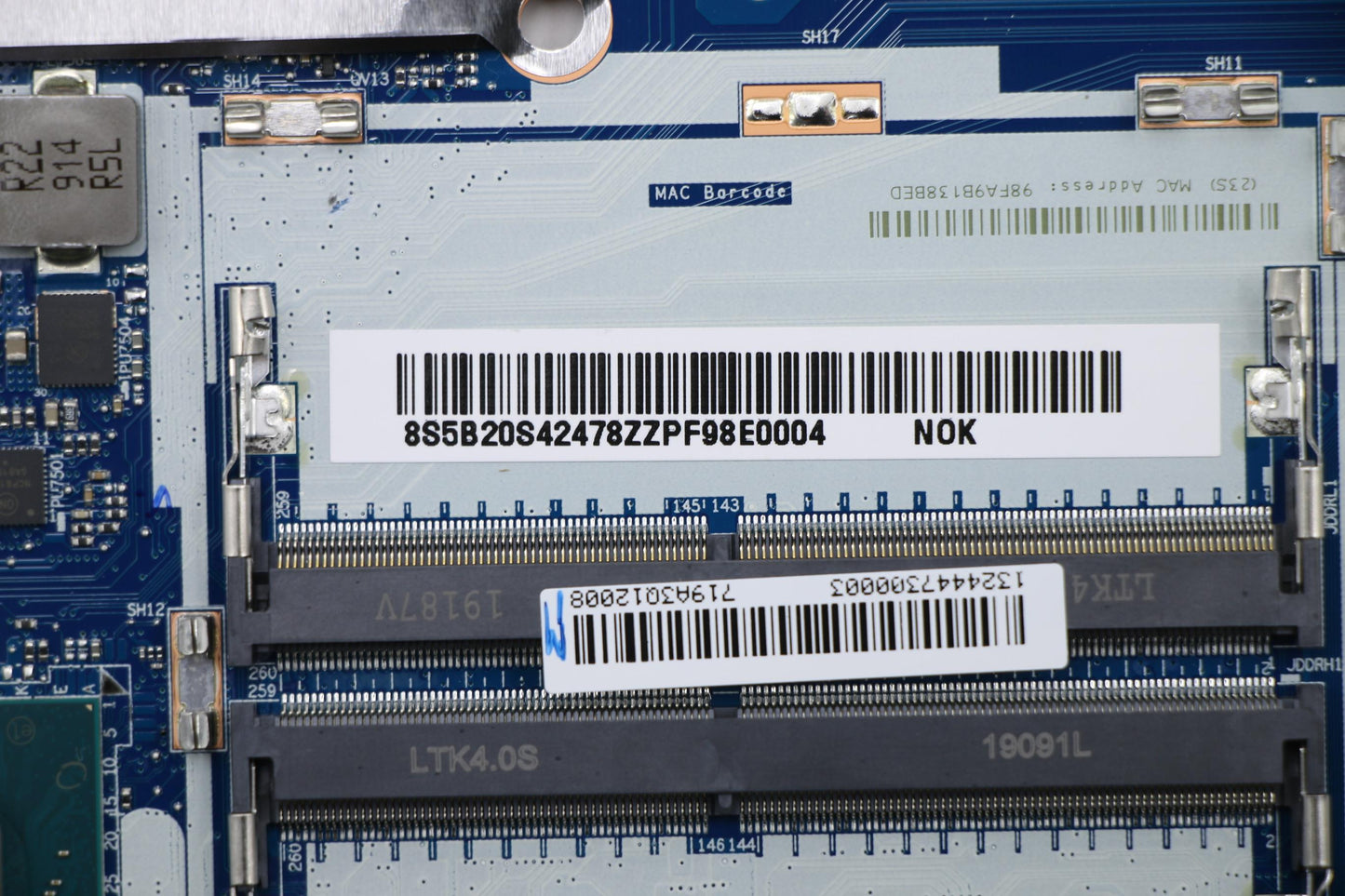 Lenovo Mb Nmc531 Fy710 I59300H Rtx206 - 5B20S42478