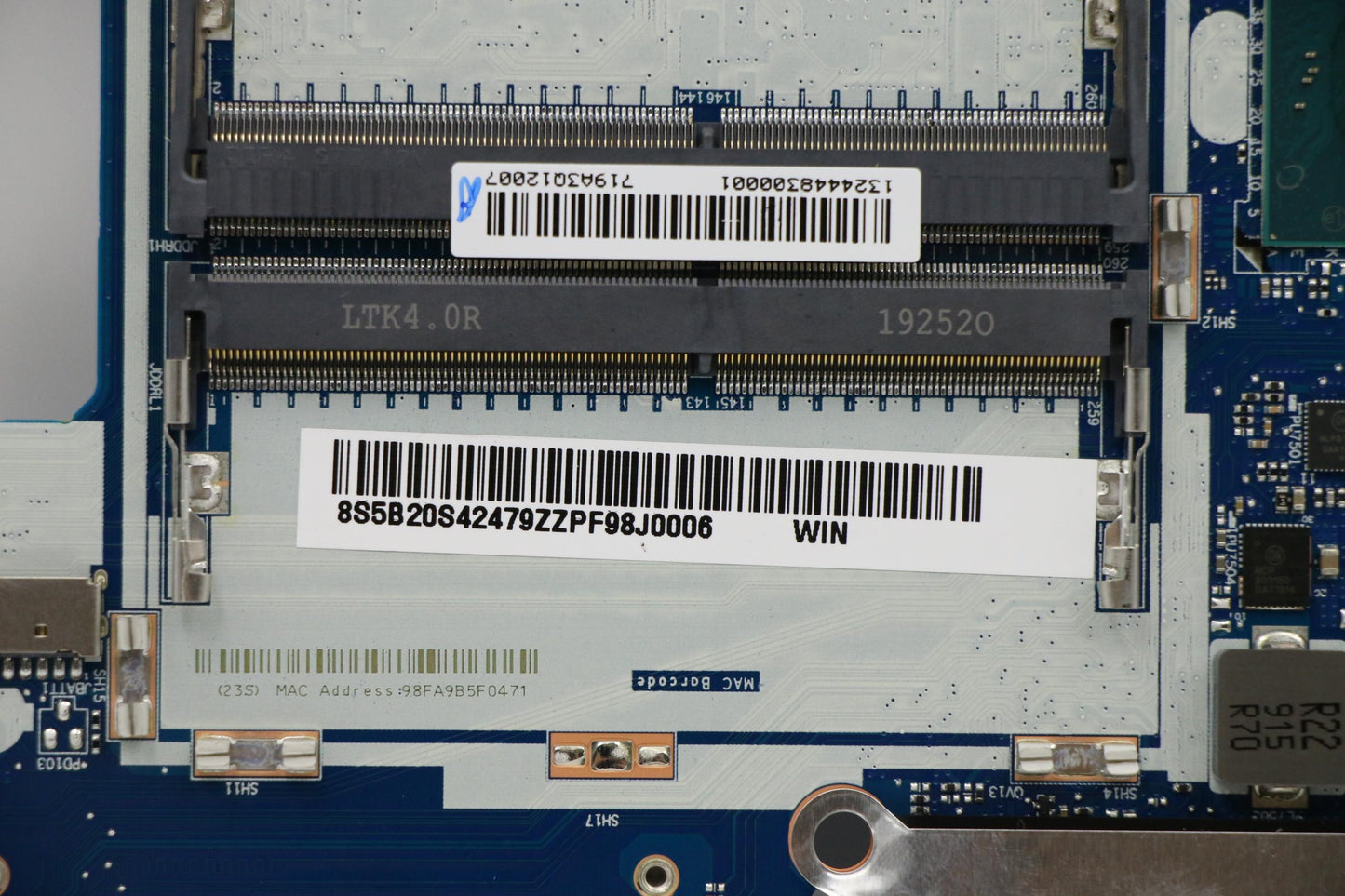 Lenovo Mb Nmc531 Fy710 I59300H Rtx206 - 5B20S42479