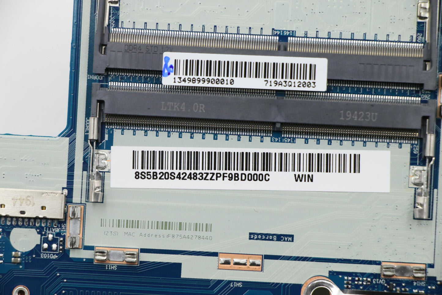 Lenovo Mb Nmc531 Fy714 I59300H Gtx166 - 5B20S42483