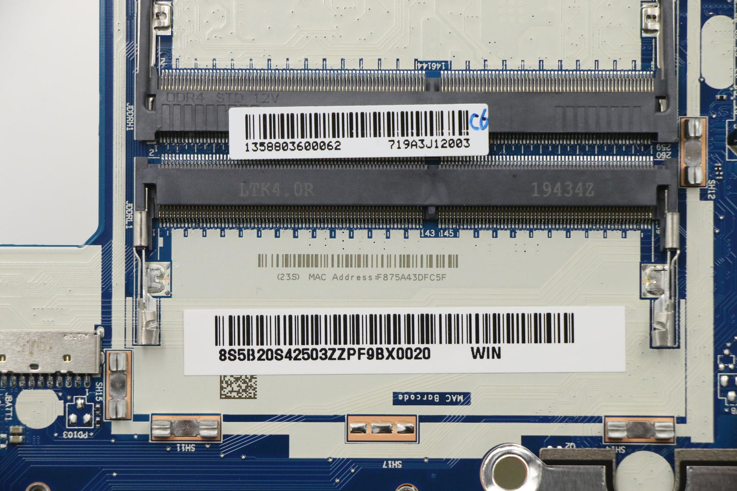 Lenovo Nmc371 Fy521 I7-9750H Gtx1650 - 5B20S42503