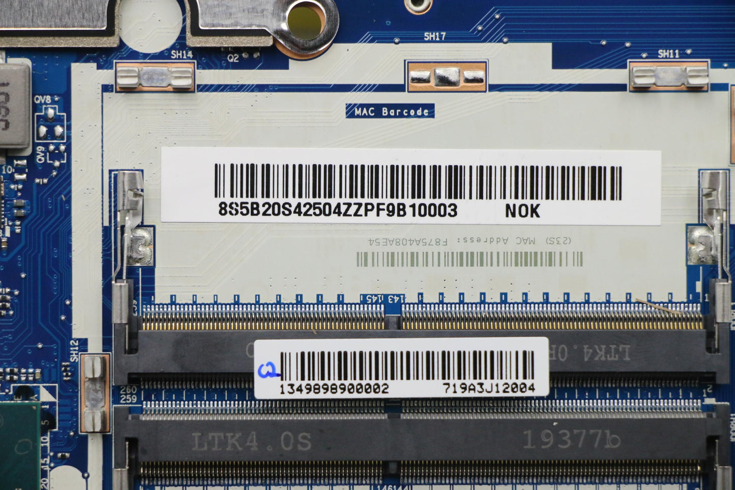 Lenovo Nmc371 Fy521 I7-9750H Gtx1650 - 5B20S42504