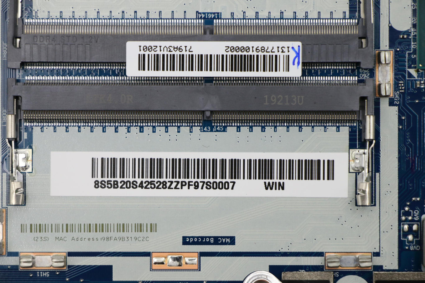 Lenovo Mb Nmc541 Fy715 I79750H Gtx165 - 5B20S42528