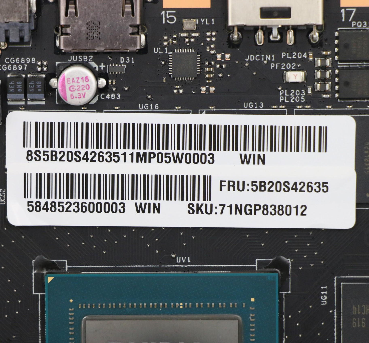 Lenovo Mb Dis 8G I99880H_2080 G Nrtc - 5B20S42635