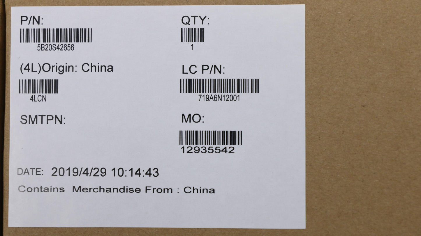 Lenovo Pcba Mb Nmc101 Gv540 R53500U_U - 5B20S42656