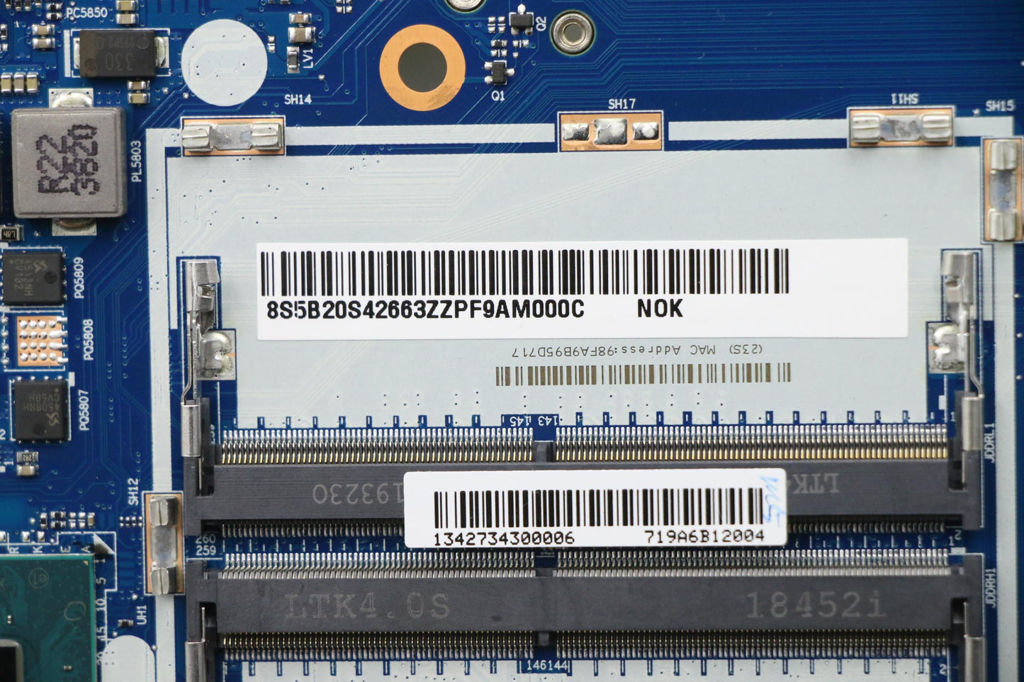 Lenovo Mb Nmb701 I59300H N17Pg0 V3G_B - 5B20S42663