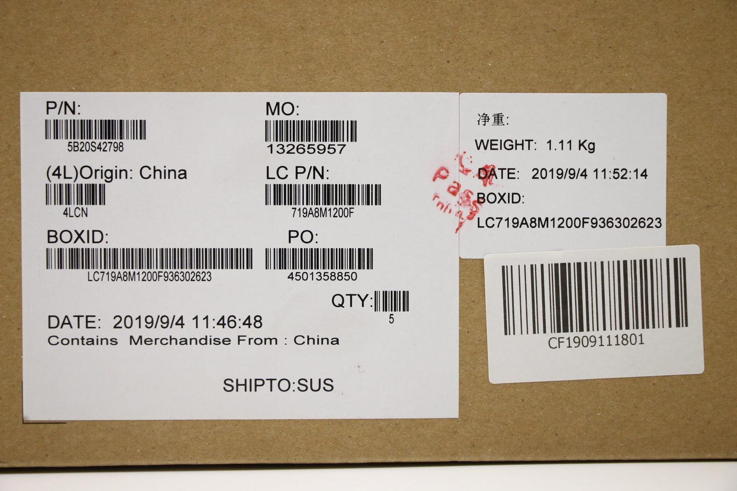 Lenovo Mb Nmc511 R33200U Uma D4G Blan - 5B20S42798