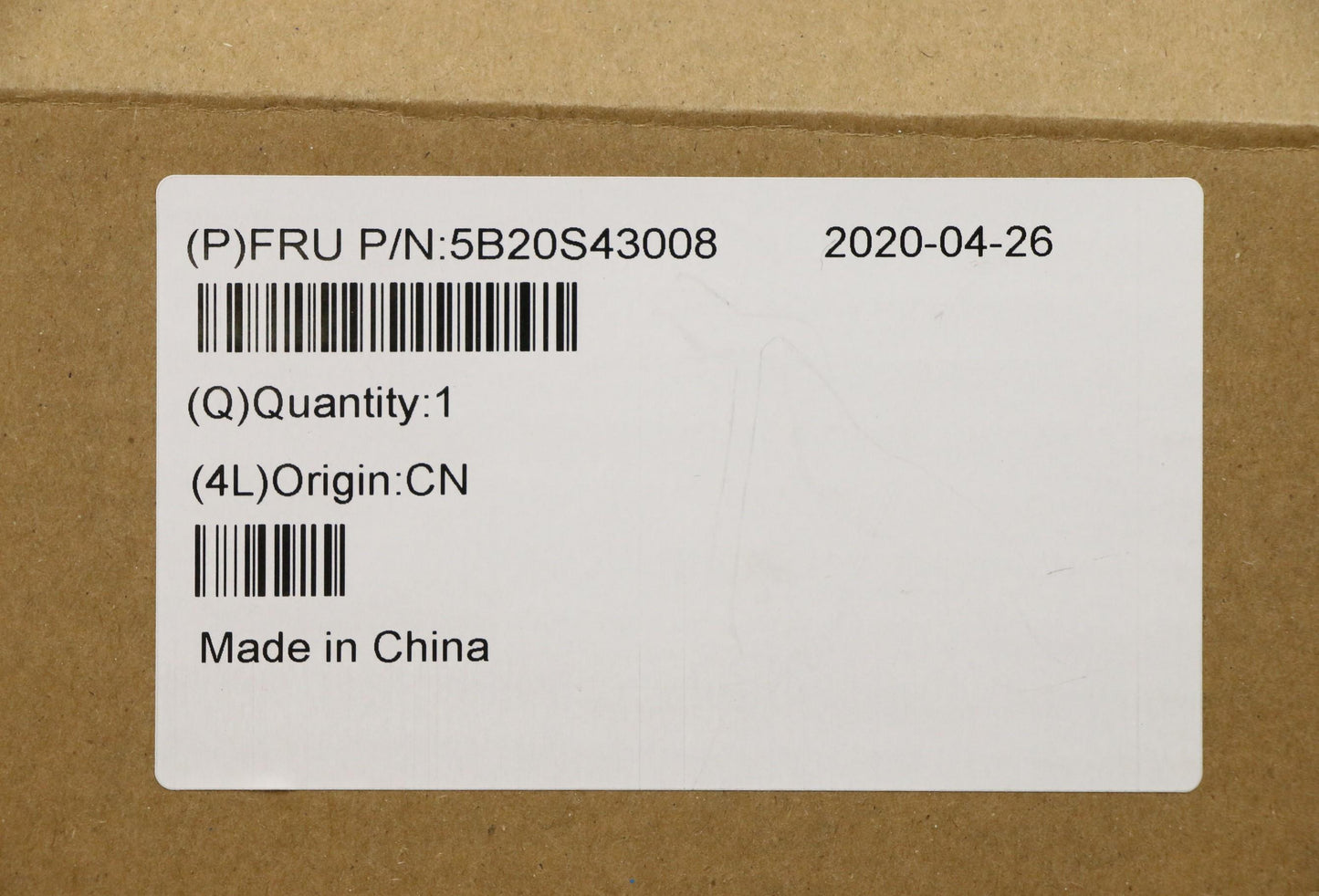 Lenovo Mb I5 8G Dis Mx250 Nrtc Win - 5B20S43008