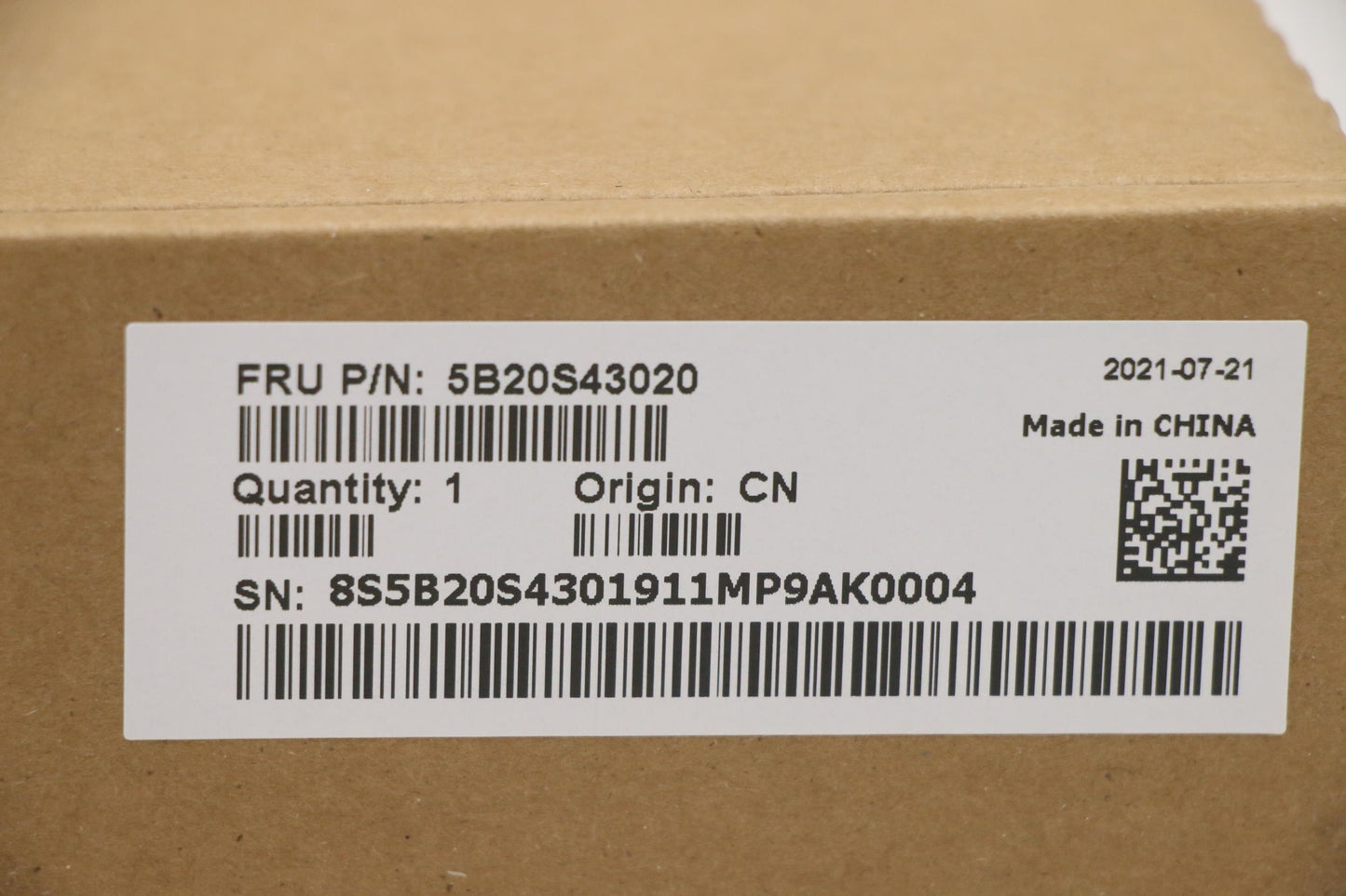 Lenovo Mb I7 8G Uma Nrtc Win - 5B20S43020