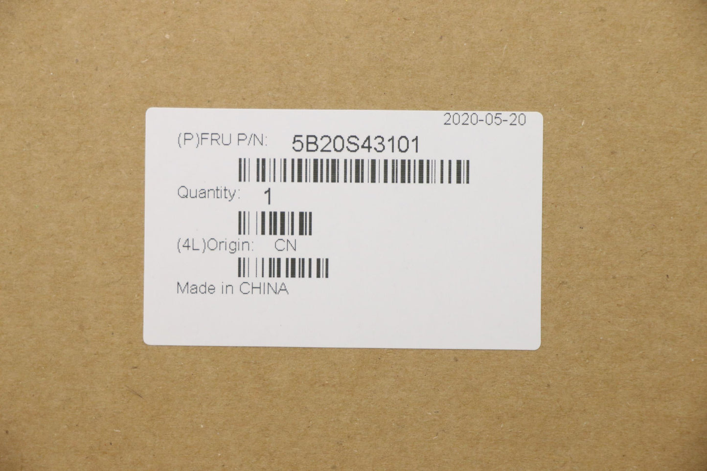 Lenovo Lf3 Mb(Cml I7-10510U 1.8G4C 8G - 5B20S43101