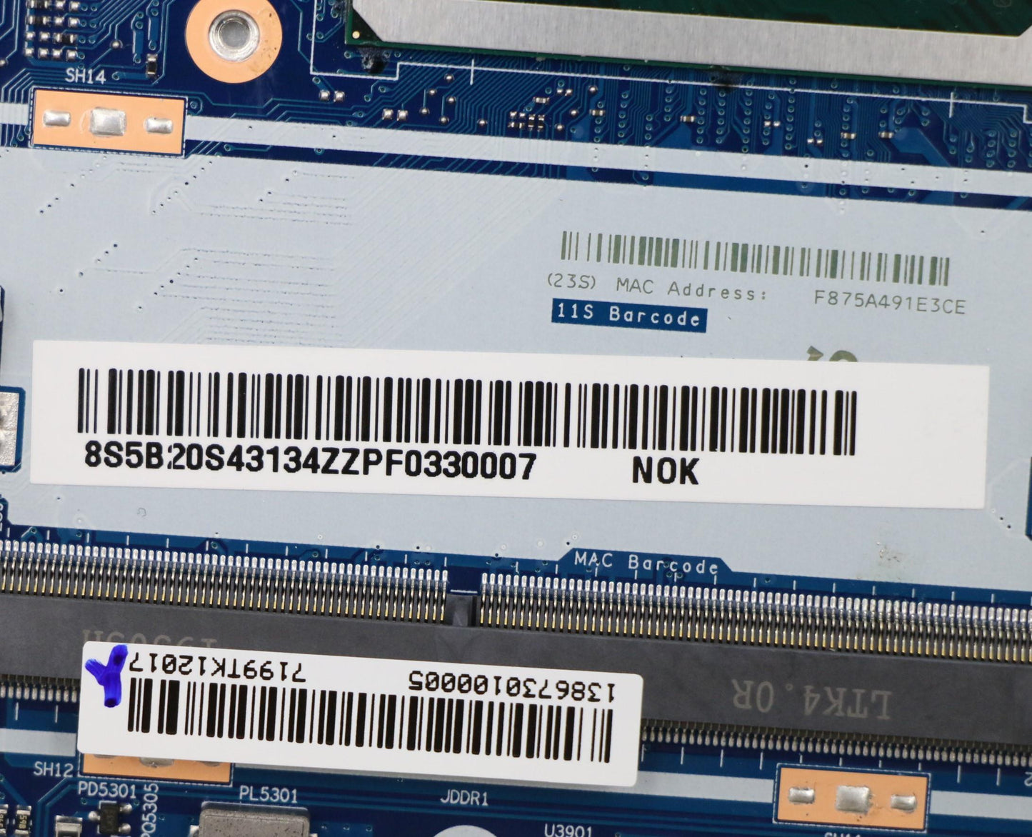 Lenovo Mb Nmc121 5405U Mx110 V2G Blan - 5B20S43134