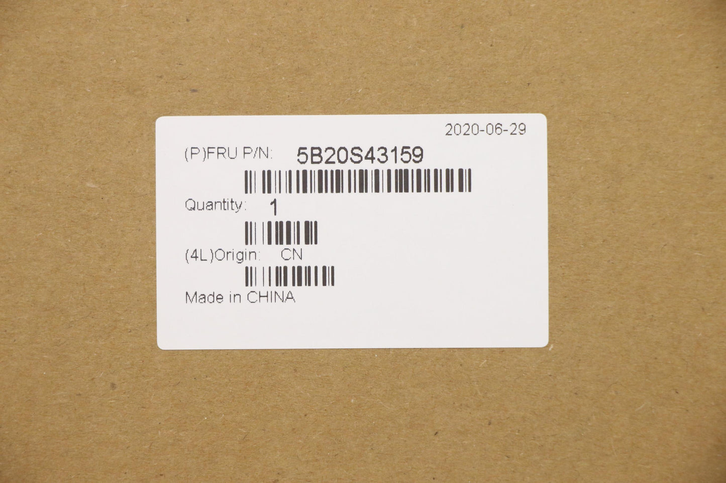 Lenovo Mb A99420E Uma 4G 0G Win M2 Ls - 5B20S43159